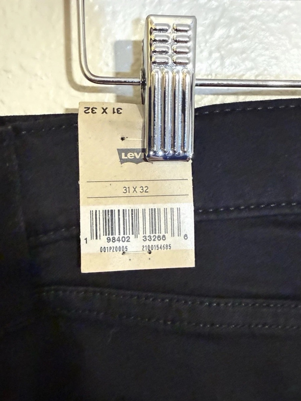 Levi’s 318 Shaping Wide Leg Women's Jeans Black Size 31 NWT - Picture 4 of 6